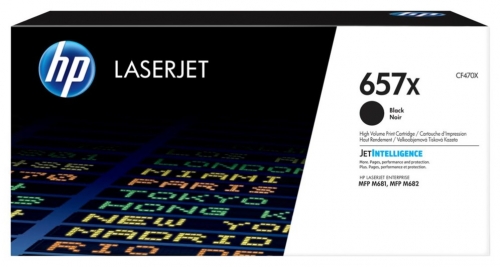 Toner HP 657X original LaserJet Toner cartridge CF470X Black High Yield