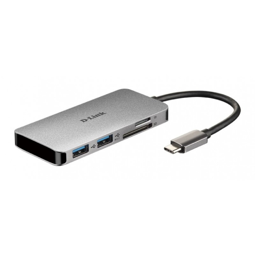 Estação de engate - USB-C / Thunderbolt 3 - HDMI D-Link DUB-M610