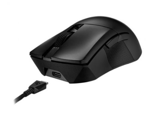 Rato ASUS ROG Gladius III Wireless AimPoint mão direita óptico 6 botões , USB, 2.4 GHz, Bluetooth 5.1 LE preto