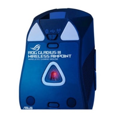 Rato ASUS ROG Gladius III Wireless AimPoint mão direita óptico 6 botões , USB, 2.4 GHz, Bluetooth 5.1 LE preto