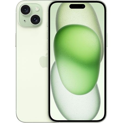 Smartphone Apple iPhone 15 Plus 5G SIM duplo / Memória Interna 128 GB visor OLED 6.7" 2796 x 1290 pixels 2x câmaras traseiras 48 MP, 12 MP front camera 12 MP verde