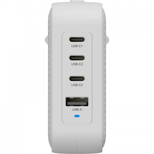 Carregador de viagem Hyper® HyperJuice® 100W USB-C GaN (3C + 1A) - Branco