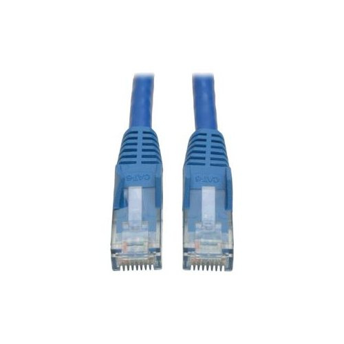 Cabo Ethernet Eaton Tripp Lite Series Cat6 Gigabit Snagless Molded (UTP) (RJ45 M/M), Azul, 10 ft. (3.05 m)