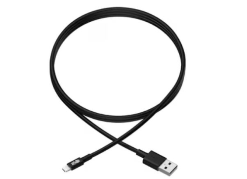 Cabo Eaton triplitte USB-A to Lightning Sync/Cabo de carregamento, MFi Certified - Preto, M/M, USB 2.0, 3 ft. (0.91 m)