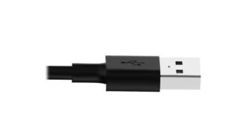 Cabo Eaton triplitte USB-A to Lightning Sync/Cabo de carregamento, MFi Certified - Preto, M/M, USB 2.0, 3 ft. (0.91 m)