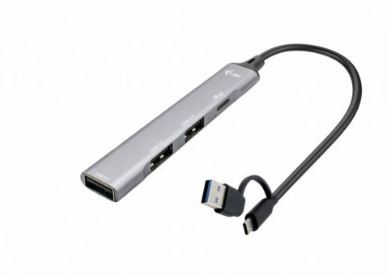 Hub USBA+USBC 1USBC + 3USB2.0 CAHUBMETALMINI4
