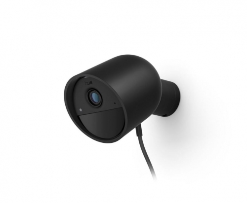 Câmara com fios Secure Hue Preto EU 1pk