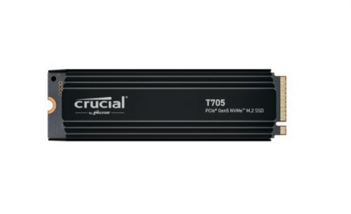 SSD Crucial T705 HS 4TB Gen5 M.2 NVMe 2280 com Cooler