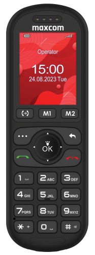 Telefone Maxcom MM39D SE 4G Preto
