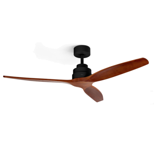 VENTOINHA DE TETO UFESA - TIBET ROBLE PRETO( 40 W - 132 cm - 6 ) - 84105852