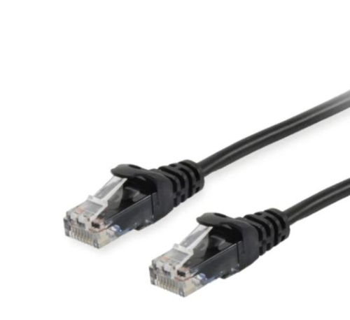 Cabo de rede Equip 603057 Cat6a U/UTP (UTP) Preto 10 m