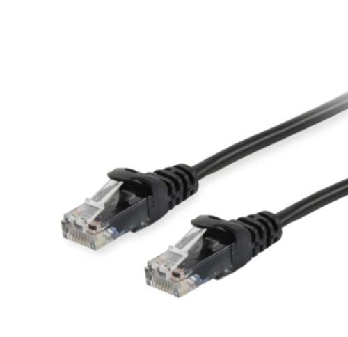 Cabo de rede Equip 603053 2 m Cat6a U/UTP (UTP) Preto