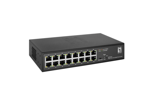 SWITCH LEVEL ONE 16PORT GIGA SMART LITE