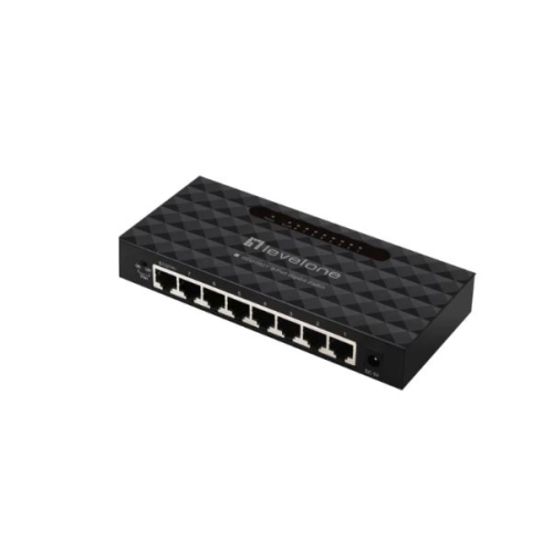 SWITCH 8xGIGABIT LEVELONE 