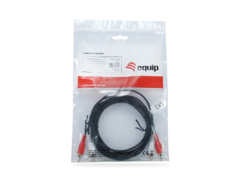 CABO AUDIO MACHO 2X  RCA / MACHAO 2X  RCA STEREO 2.5M EQUIP 
