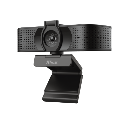 WEBCAM TRUST TEZA ULTRA HD 4K 2xMICRO AUTOFOCO USB E USB-C INCLUI TRIPE