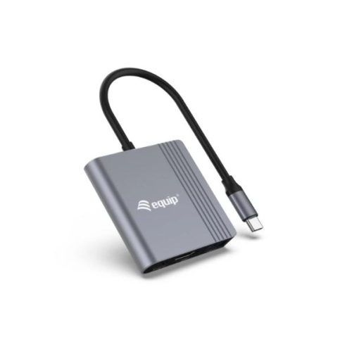 ESTAÇÃO DE ANCORAGEM EQUIP USB-S 3 IN 1 HDMI/UASB-A + USB-C (DP )4K/60HZ-100W USB PD