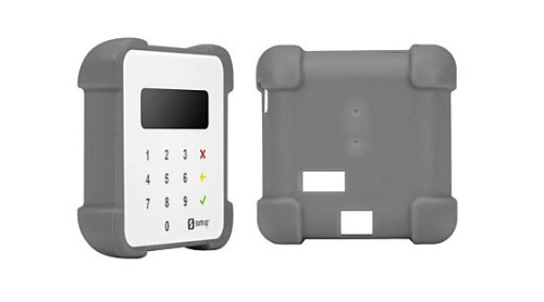 CASO Mobilis PARA SUMUP AIR CINZA ESCURO