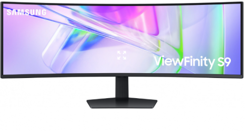 Monitor Curvo Samsung ViewFinity S95UC 124,5cm 49" Polegadas 5120 X 1440 Pixels DQHD LCD Preto