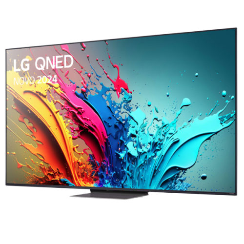 Smart TV LG Série QNED86T (2024) 86 polegadas 218cm Mini-LED 4K UHD webOS 86-QNED-86-T-6-A.AEU