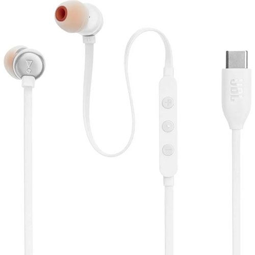 Auriculares JBL - USB-C T310 Branco