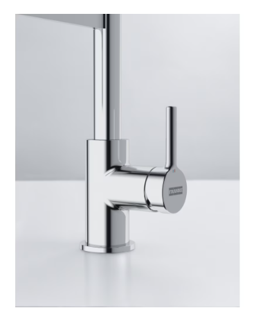 MISTURADORA FRANKE LINA SEMI PRO CROMADO PRETO