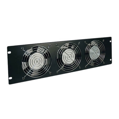 Painel de ventiladores SmartRack 3U da série Tripp Lite - 3 ventiladores de alto desempenho de 208-240 V; 315 CFM; entrada C14