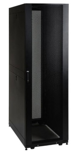 Armário Eaton Tripp Lite Series 42U Rack Enclosure Server Cabinet w/ Doors & Sides preto 42U 19", SR42UB