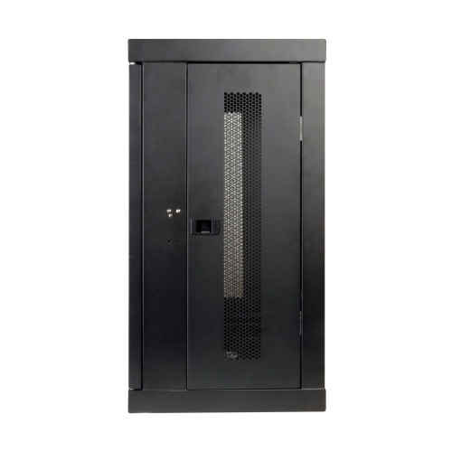 Gabinete de rack pequeno de montagem em parede com profundidade de patch de perfil baixo Tripp Lite Series SmartRack 12U
