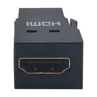 Acoplador HDMI Keystone/Montagem em Painel Tripp Lite Series (F/F) - 8K 60 Hz, Preto, TAA