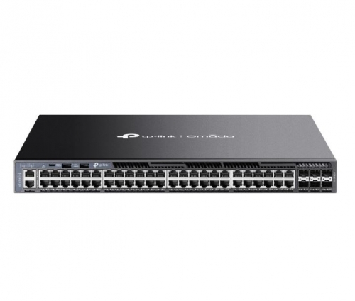 Omada 48-Port Gigabit Stackable L3 Managed Switch with 6 10GE SFP+ Slots