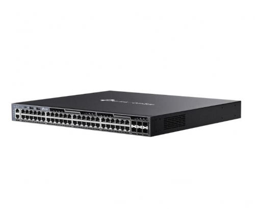 Omada 48-Port Gigabit Stackable L3 Managed Switch with 6 10GE SFP+ Slots
