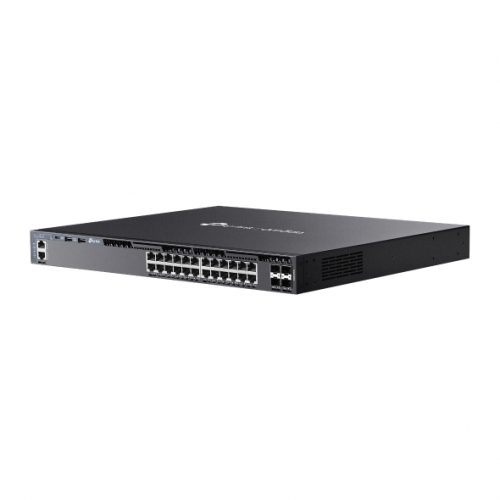 Omada 24-Port Gigabit Stackable L3 Managed Switch with 4 10GE SFP+ Slots