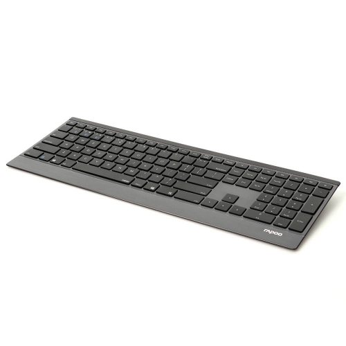 Teclado Rapoo E9500M Multi-mode Wireless/Bluetooth Ultra-slim PT Preto