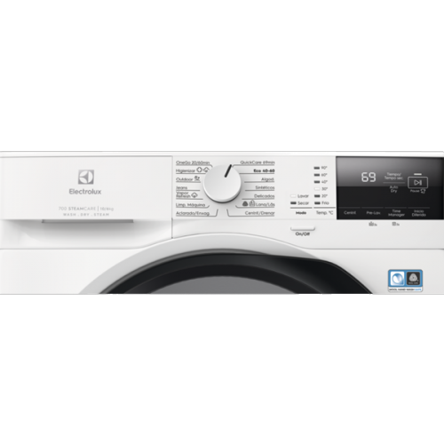 MÁQUINA DE LAVAR E SECAR ROUPA ELECTROLUX EWI7216O2B CLASSE D