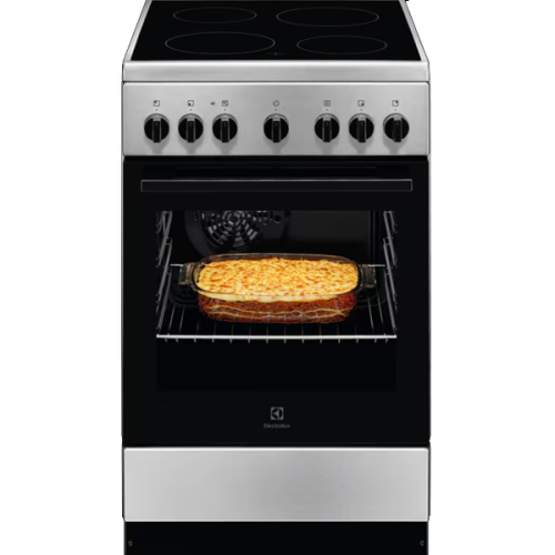 Fogao Vitroceramica Electrolux LKR-540066-X 85x50x60 Inox + Preto (A)