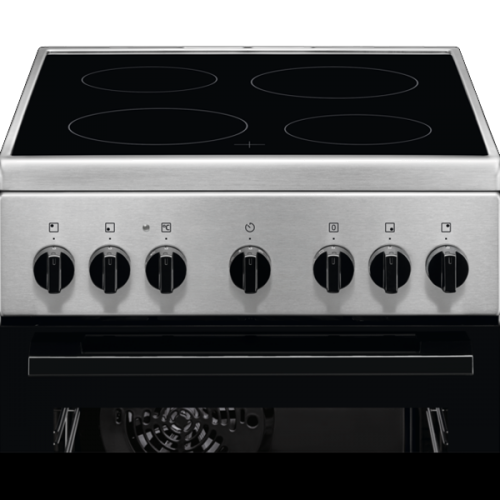 Fogao Vitroceramica Electrolux LKR-540066-X 85x50x60 Inox + Preto (A)