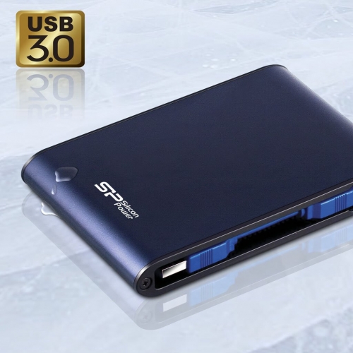 Disco externo 2.5 2TB SP Armor A80 USB  3.2  IPX7,Shockproof, Azul