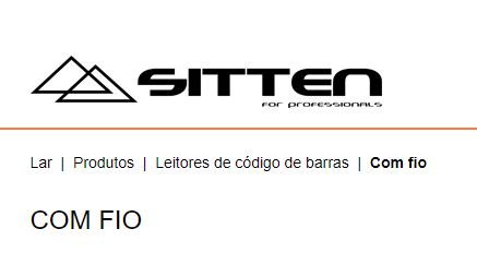 Leitor cód. Barras 2D Sitten LS-625ST - USB e Stand. Velocidade: 300 scan/seg., Distância: 650mm.