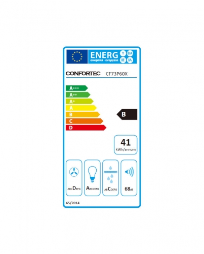 CHAMINE CONFORTEC CF73P60X 60CM 400M3H INOX