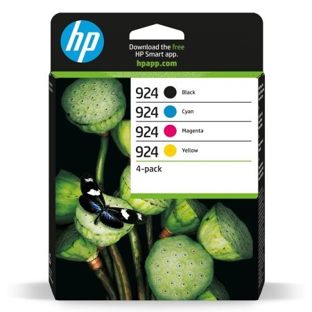 Pack 4 Tinteiros Nº924 CMYK HP