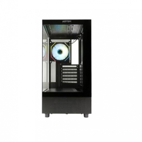 Caixa ATX CASE DANUBE SAVA H400 Preto -Tempered Glass- 1XUSB 3.1+ USB3.0 - 1 X 1