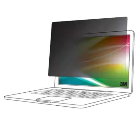 Tela de privacidade 3M brilhante para laptop de 13,3 polegadas