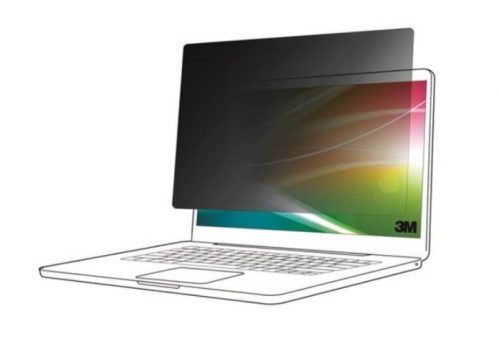 Filtro de privacidade de notebook 3M , BPNAP001 amovível virar 13.3" preto