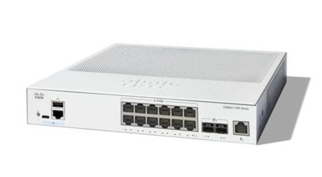 Switch Cisco Catalyst 1300-12XT-2X - L3 - inteligente - 12 x 10GBase-T + 2 x 10 Gigabit SFP+ - montável em trilho
