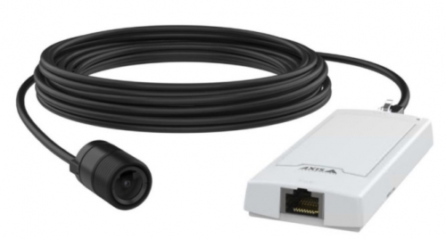 Câmara AXIS P12 Series P1245 Mk II vigilância de rede interior a cores montagem M12 íris fixa focal fixo áudio LAN 10/100, 02857-001