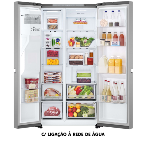 Side by Side LG GSLC40PYPE Cor inox 913 x 1790 x 735 CLASE E TOTAL NO FROST