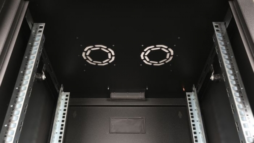 GABINETE EQUIP PRO MOUNT 19', 12U, 600X600MM, RAL9005 PRETO