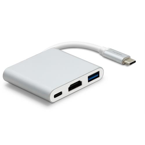 METRONIC ADAPTADOR USB-C 3 EM 1