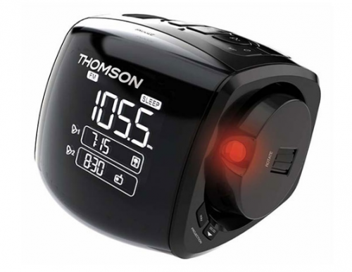 THOMSON RADIO DESPERTADOR PROJECAO CP280 PRETO | CP280